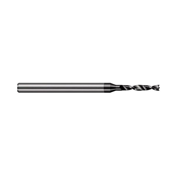 Harvey Tool 8mm Drill dia. x 38mm Carbide HP Drill for Composites, 2 Flutes, Amorphous dia.mond Coated BSX3150-C4 - main